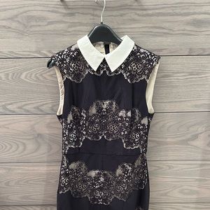 Black lace dress